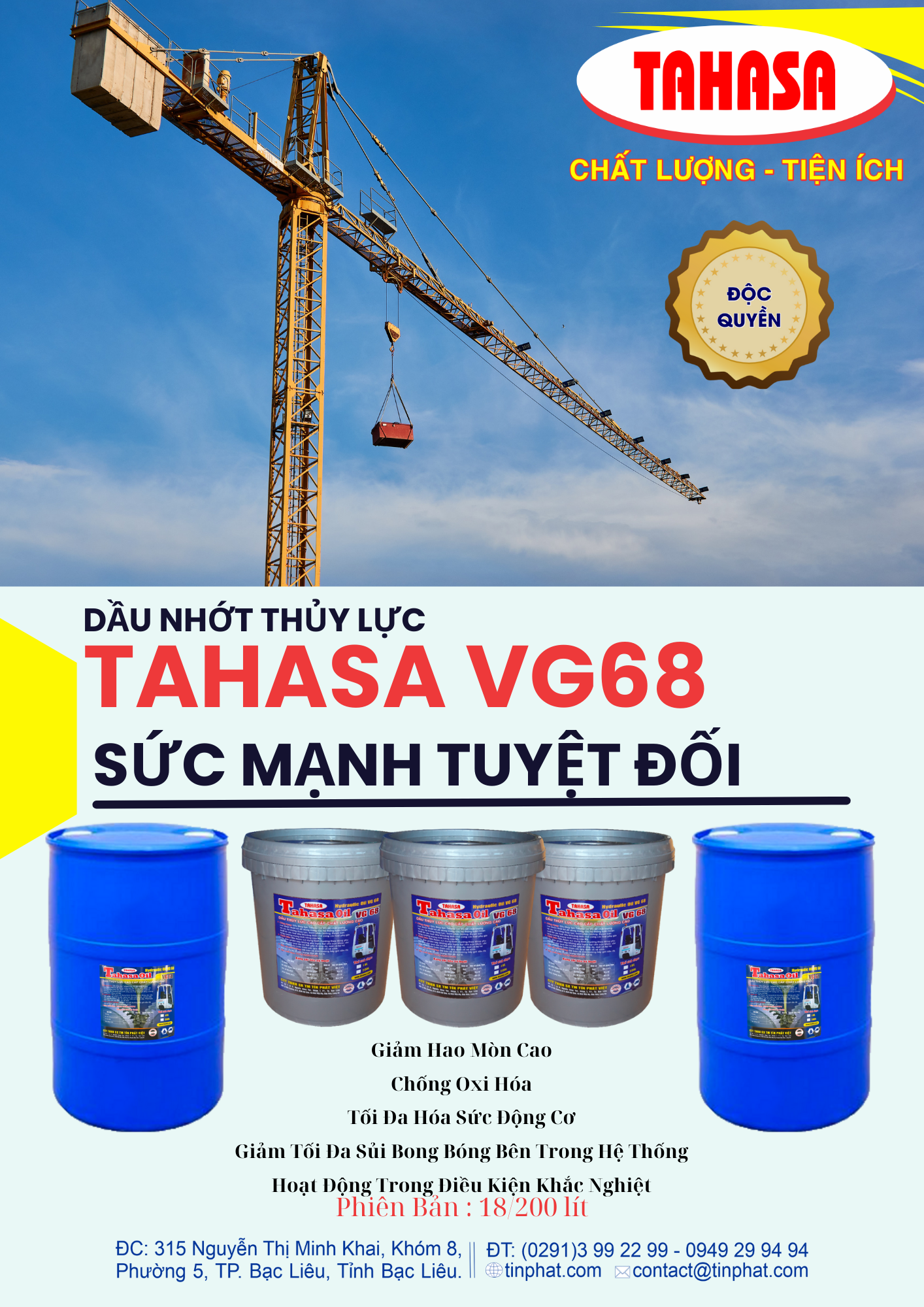 Trang 05 - Dầu Thủy Lực & Dầu Công Nghiệp